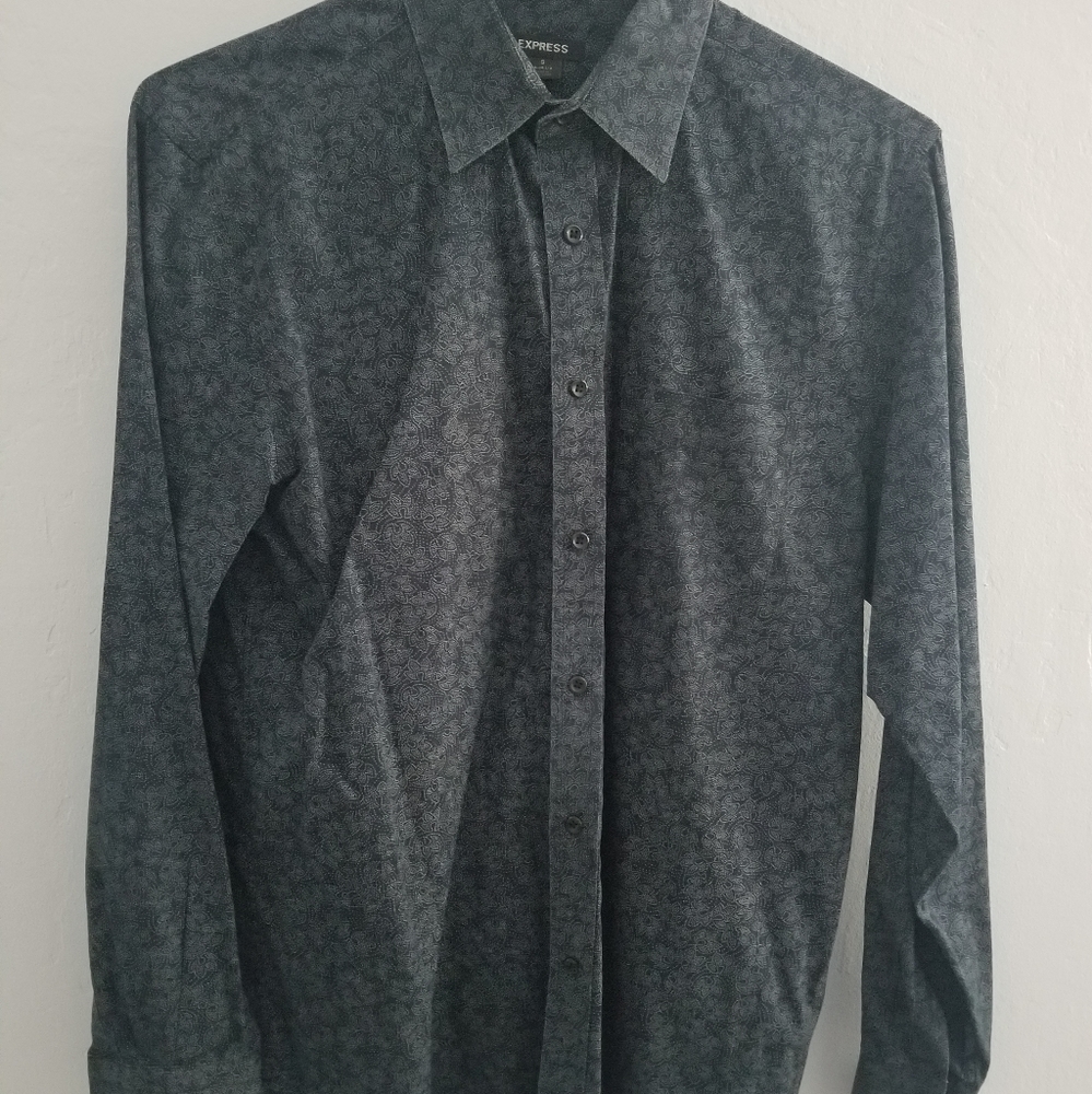 Express Button Up Dress Shirt